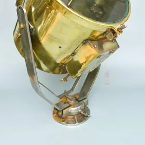 - SL 11847 2 Maritime Antique Search Spot Brass polished Light from ship