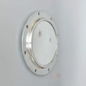 Antique Nautical Aluminium Porthole Mirror