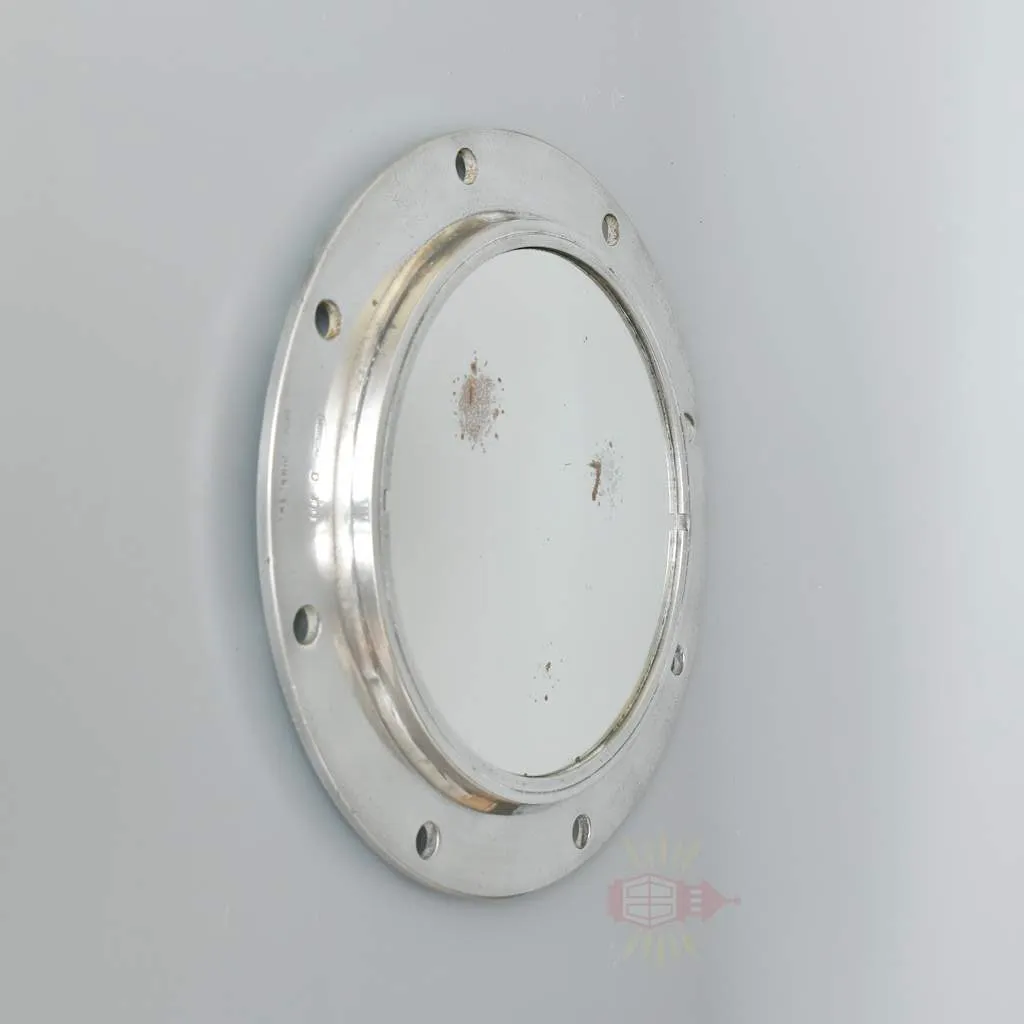 - SL 14713 1 rotated Antique Nautical Aluminium Porthole Mirror
