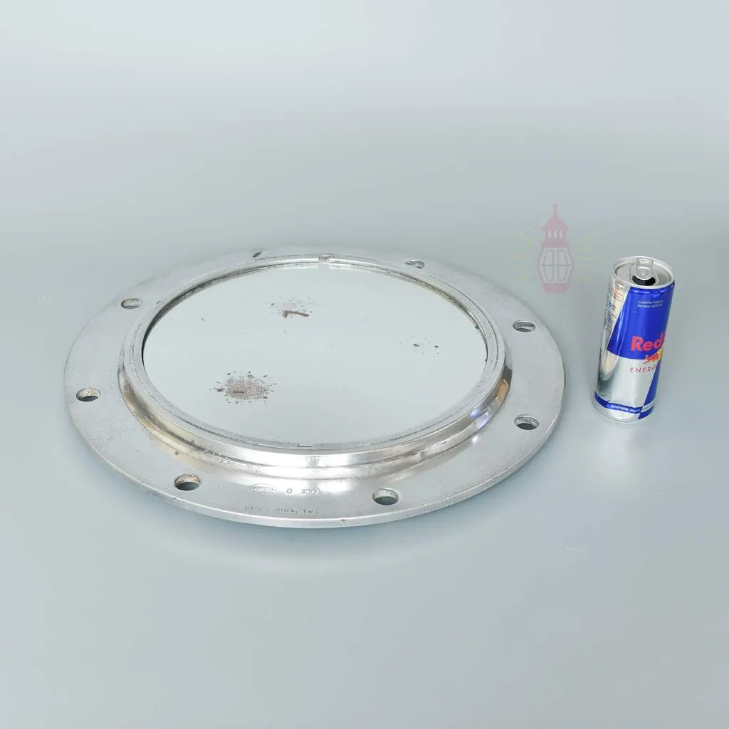 - SL 14713 2 Antique Nautical Aluminium Porthole Mirror
