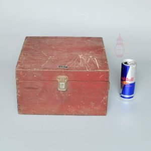 Antique Brass Navigation Sextant with Box