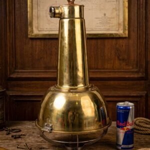 - SL 10767 2 Authentic Brass Cargo Hanging Deck Spot Light
