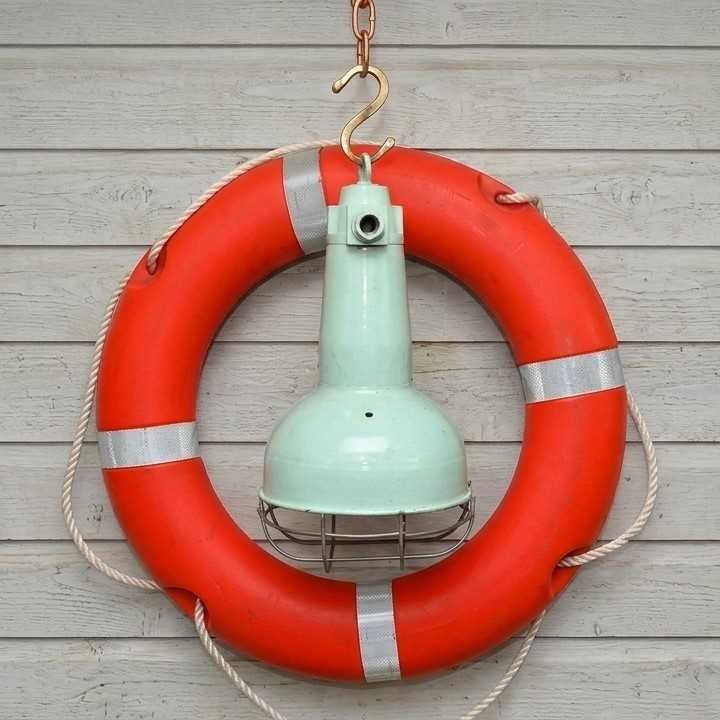 - SL 10993 4 Iron Spot Hanging lamp from ship - Marine Lighting